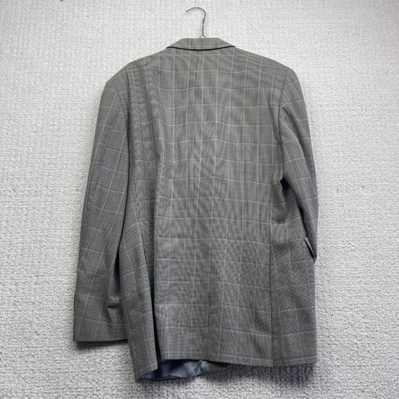 Jack Victor Collection Mens Sports Coat Jacket Listonwood 40R Wool Plaid Preppy - Picture 13 of 15